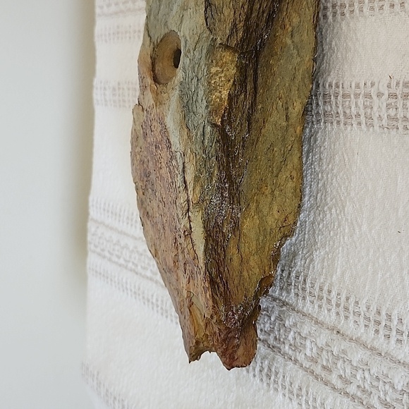 River rock oil candle, heavyweight,  genuine rock - Picture 3 of 6